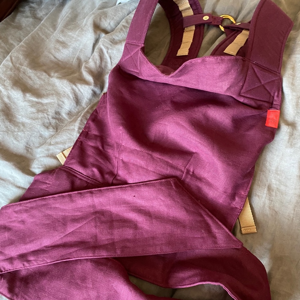 Sakura Bloom Linen Scout in Plum